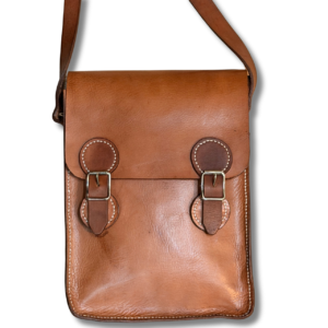 Leather side bag