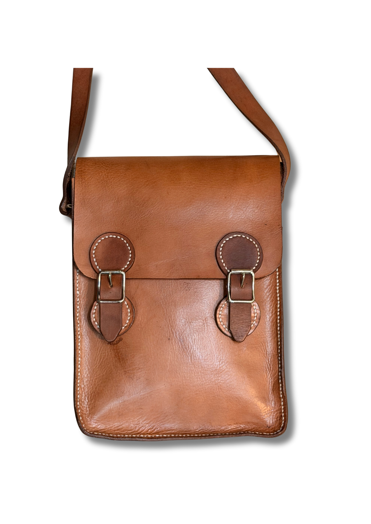 Leather side bag