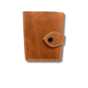 Mens Tan Tri-Fold Wallet