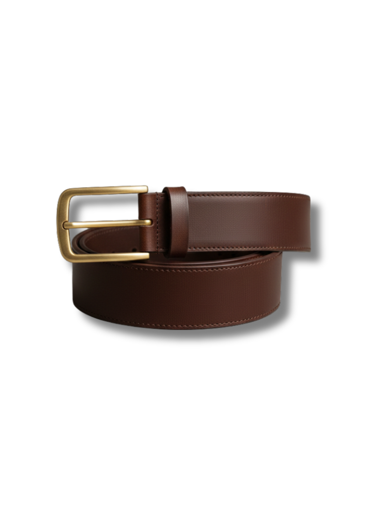 Pure Leather Mens Brown Belt
